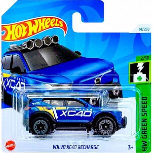 Машинка Hot Wheels Базовой коллекции Volvo XC40 Recharge (5785 HTB79) mainline 2024