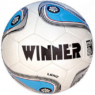 Мяч футбольный Winner Lenz blue