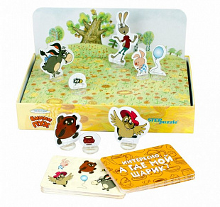 Дорожная игра Step Puzzle Возьми с собой А где мой шарик? SP-76114