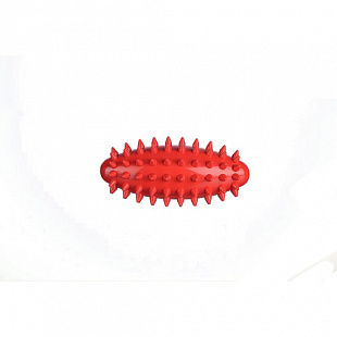 Иглрол фит Альпина Пласт овальный мяч с шипами с наполнителем red
