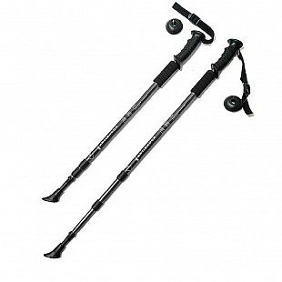 Палки для скандинавской ходьбы F18432 60-135 см black