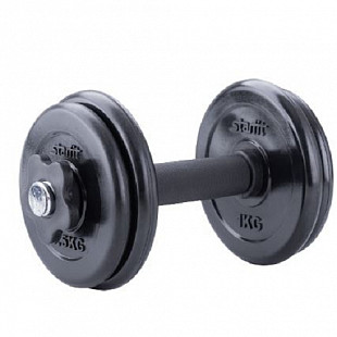 Гантель разборная обрезиненная Starfit DB-702 4 кг Black