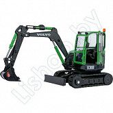 Игрушка Dickie Toys Мини-экскаватор фрикционный (203414470) green