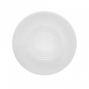 Блюдце для бульонницы Tudor England 16 см TU2312 white