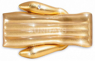 Пляжное кресло Intex Shimmering Gold Lounge 56803