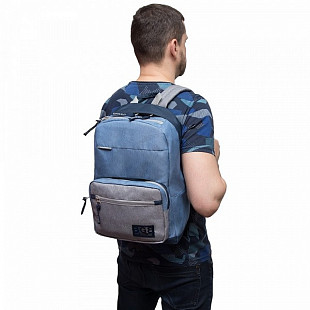 Городской рюкзак GRIZZLY RQ-008-21 /2 blue