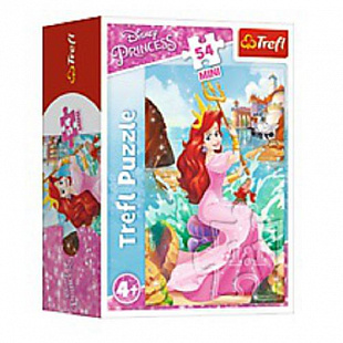 Пазл-мини Trefl Приключения в мире принцесс Ариэль 54175