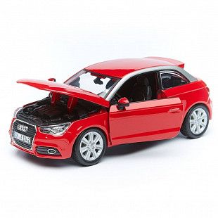 Коллекционная машина Bburago 1:24  Audi A1 (18-22127) red