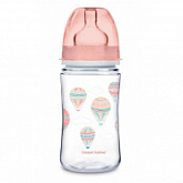 Бутылочка Canpol babies EasyStart В облаках 3м+ 120 мл 35/225_pin Pink