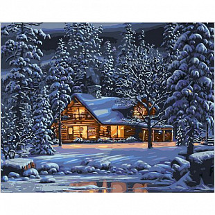 Картина по номерам Picasso Зимним вечером PC4050107