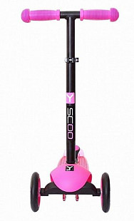 Самокат Y-Scoo RT Trio Diamond 120 pink