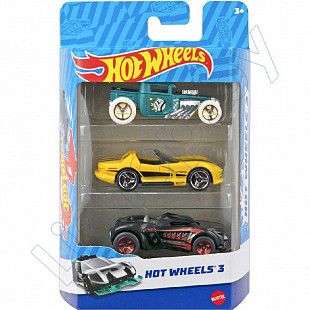 Набор машинок Hot Wheels 3 шт. (K5904 №118)
