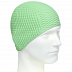 Шапочка для бассейна (плавания) женская Mad Wave Bubble green