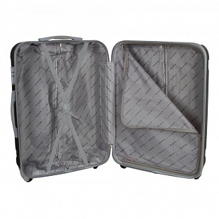 Чемодан средний Polar 25" 2-ой Р12029-06 dark grey
