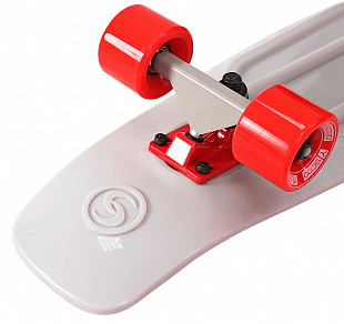 Penny board (пенни борд) Y-Scoo Big Fishskateboard 27 402-Gr Grey-Red