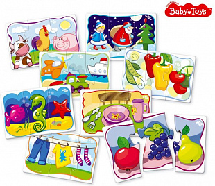 Пазлы макси тройные Десятое Королевство Собери в группы 02507