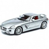 Машинка Maisto 1:18 Mercedes-Benz SLS AMG (31389) silver
