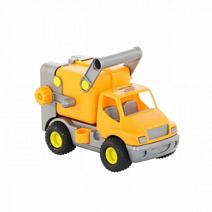 Автомобиль Полесье КонсТрак Коммунальный 0414 orange