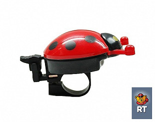 Велозвонок RT Божья коровка 10А-12/210092 red