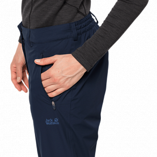 Брюки женские Jack Wolfskin Parana Pants W midnight blue