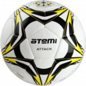 Мяч футбольный Atemi Attack PU 5р white/black/yellow