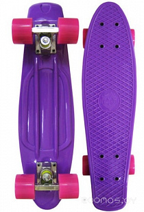 Penny board (пенни борд) EcoBalance Cruiser Board Purple-Red