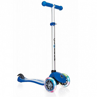 Самокат Globber Primo Lights STARS&STRIPS 424-012 navy blue