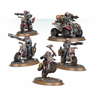 Миниатюры Games Workshop Warhammer Genestealer Cults Atalan Jackals 51-62