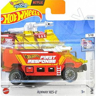 Машинка Hot Wheels Базовой коллекции Runway Res-Q 9/250 (5785 HTC88) mainline 2024