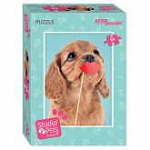 Мозаика Step Puzzle Мирна Щенок с губками 54 71153