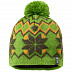 Шапка детская Jack Wolfskin Kids Nordic Pompom Cap 1903961 green