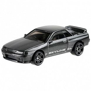 Машинка Hot Wheels Базовой коллекции Nissan Skyline GT-R (BNR32) 5/5 (5785 GHD03)