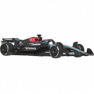 Машинка Hot Wheels Premium Formula 1 Mercedes-AMG Petronas Formula One Team/Equipe (#63) (HRV11 JBM18)