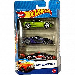 Набор машинок Hot Wheels 3 шт. (K5904 №74)