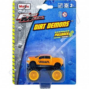 Машинка инерционная Maisto Dirt Demons Ford Mighty F-350 Super Duty (15030)