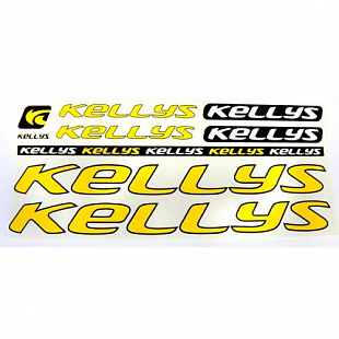 Комплект наклеек Kellys yellow