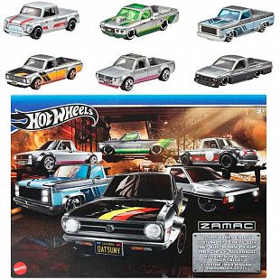 Набор машинок Hot Wheels Zamac Themed 6 шт. (HRX57 HWV46)