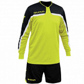 Форма вратарская футбольная Givova Trafford KITP007 yellow/black