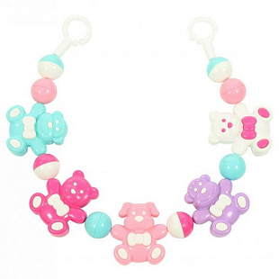 Погремушка-подвеска Полесье Забавные зверята 66см 71590