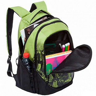 Рюкзак GRIZZLY RU-802-1 lime