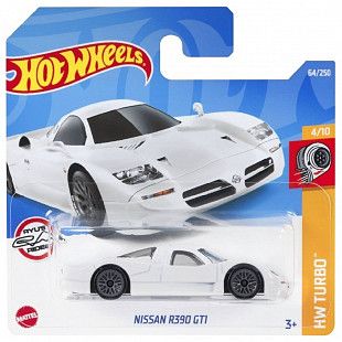 Машинка Hot Wheels Базовой коллекции Nissan R390 GT1 64/250 (5785 HCT77) mainline 2022