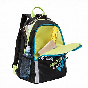 Рюкзак школьный GRIZZLY RB-051-6 /1 black