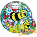 Мяч Dema-Stil "Влюбленные пчелки",23 см DS-PP 057 Мяч Dema-Stil "Влюбленные пчелки",23 см DS-PP 057