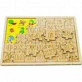 Игра настольная Master Wood Изучаем алфавит ДП 1014