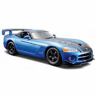 Сборная модель автомобиля BBurago Dodge Viper SRT 10 ACR SRT/10 (18-25091) blue