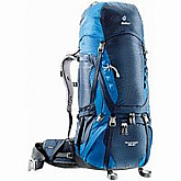 Рюкзак туристический, альпинистский Deuter Aircontact 65+10L midnight-ocean