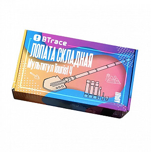 Лопата складная Мультитул BTrace Tourist 4 A0401