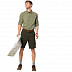 Рубашка мужская Jack Wolfskin Lakeside Roll-Up Shirt M khaki