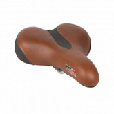 Седло Velo комфорт VL-6221 эластомерное black/brown 6-146221