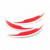 Щитки от грязи 100% Forecast Replacement Mud-Flap Kit 51126-010-02